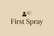 First spray - Home